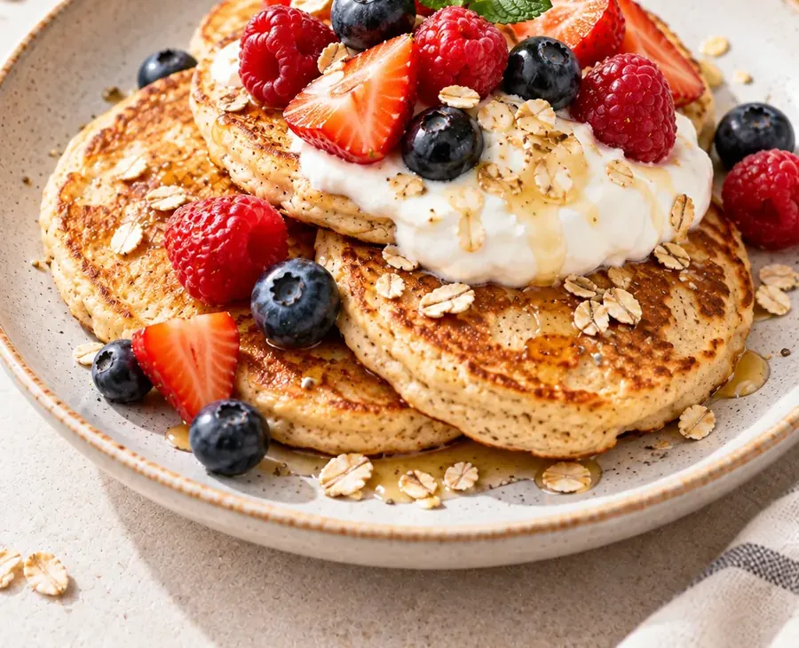 Pancake proteico allo skyr
