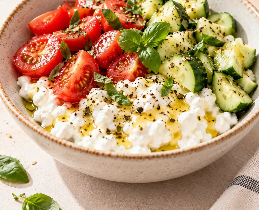 Cottage bowl salata